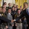 Video: Obama Salutes Badass Cop Who Stopped Armed Muggers